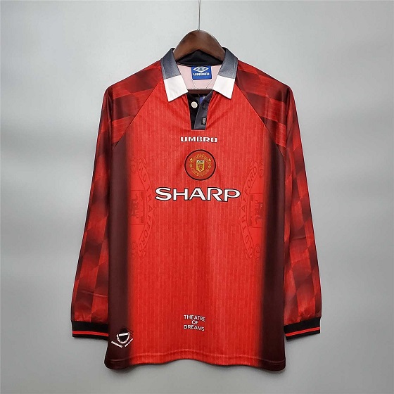 AAA Quality Manchester Utd 96/98 Home Long Jersey